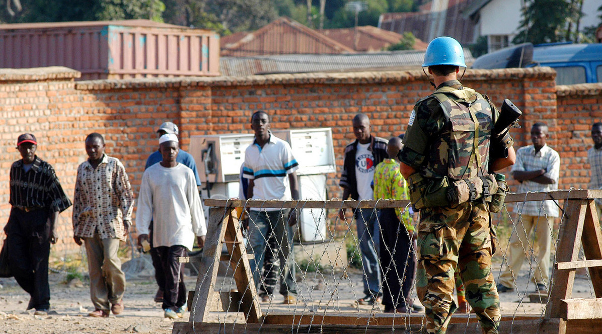 UN mission in Congo, 2004 / Reuters